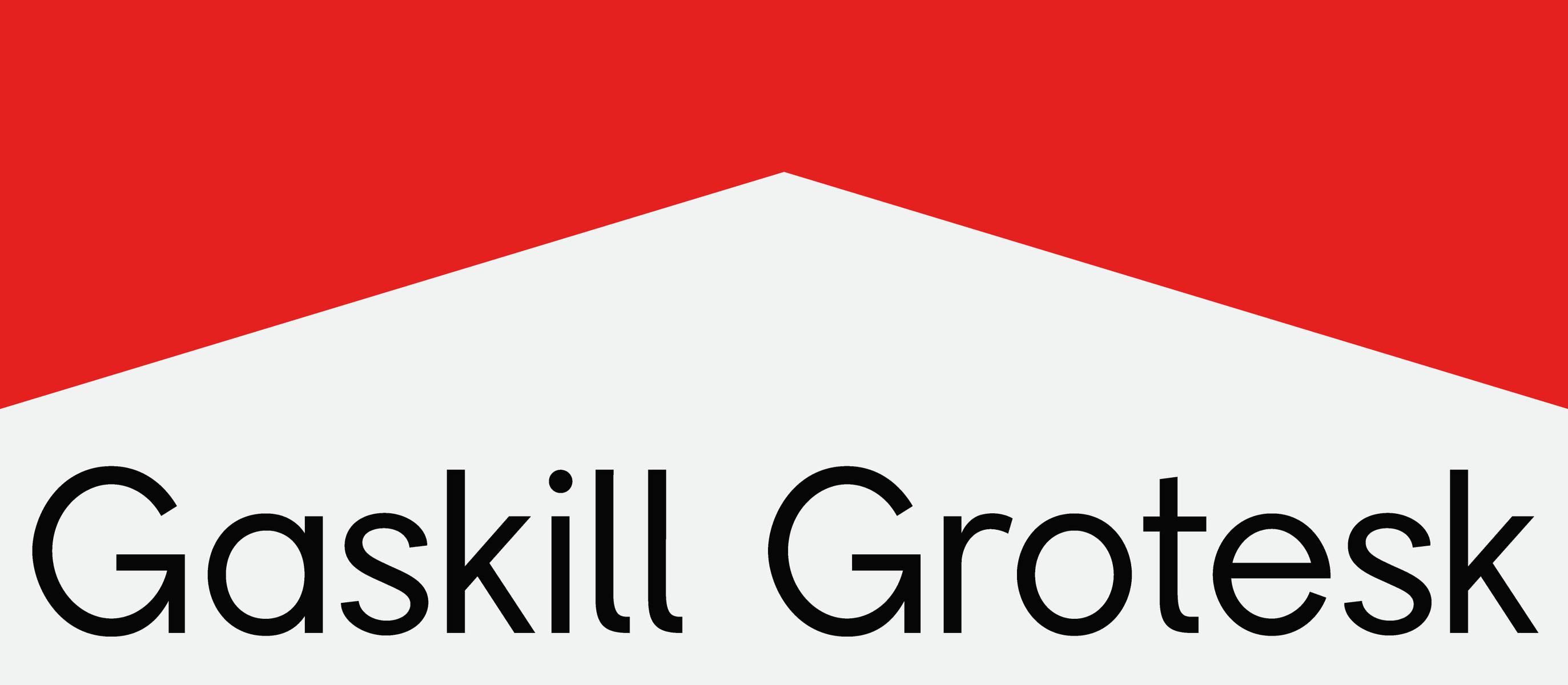 Gaskill Grotesk specimen artwork